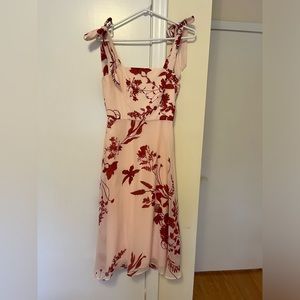 RW&CO. Chiffon fit and flare dress. Size 4.
